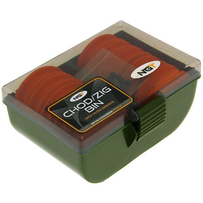 Pliikarp NGT Rig Box 950 - 10 EVA suurt Chod/Zig Rig Winderit