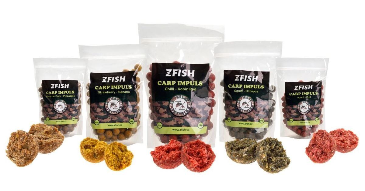 Boilas ZFish Carp Impuls Boilies 20mm , 250g