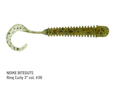 Silikona māneklis NOIKE BITEGUTS Ring Curly 3“