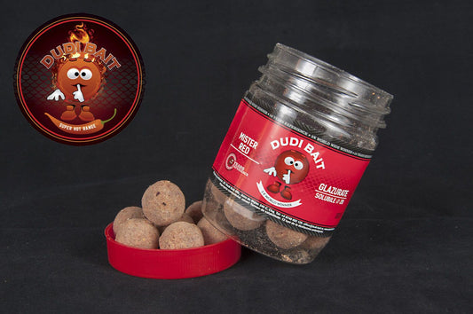 Boilas Dudi Bait "Mister Red Super Hot" Glazurate Solubile 20mm