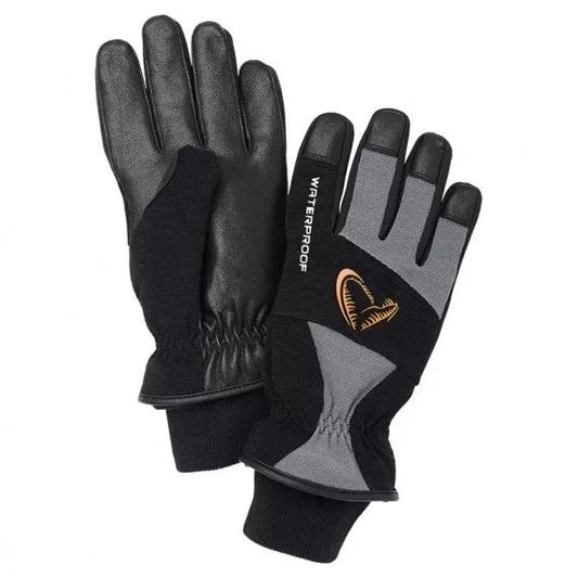 Cimdi Savage Gear Thermo Pro Glove, Grey/Black