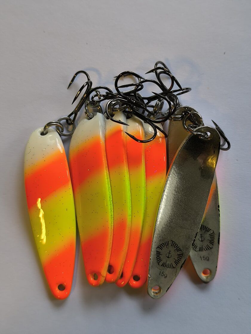 Zielfisch TroutBait Exclusive UV-värv 15g (Läti forellijuhendi värvid)