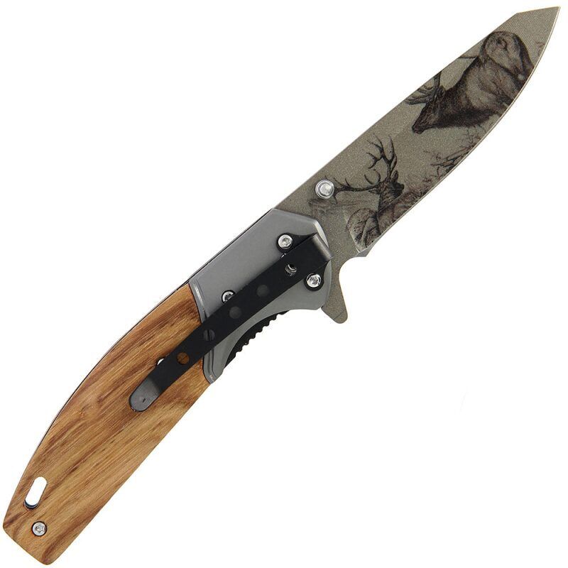 Nazis Anglo Arms Deer Design with Zebra Wood Handle