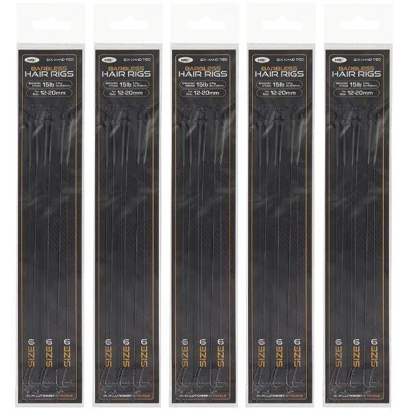 Valmisrihmad NGT Sixpack Hair Rigs