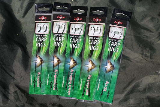 Gatavās pavadiņas Carp Zoom Blow Back Rig Karpu 2gab