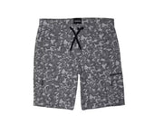 Lühikesed püksid Shimano Wear Cargo Shorts hallid kamuflaažiga