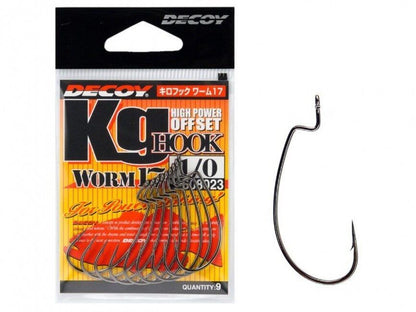 Offset-konksud Decoy Worm 17 kg konks