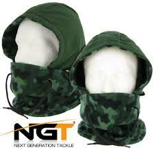 Näomask NGT Deluxe Camo Snood