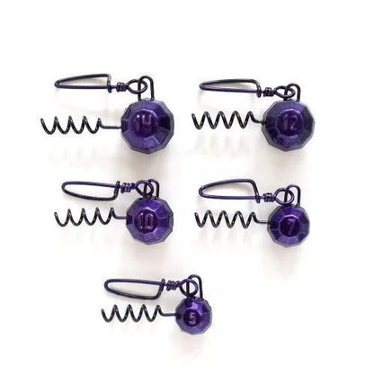 Skrūves Fanatik Lead and Screw with Carabiner / Violets