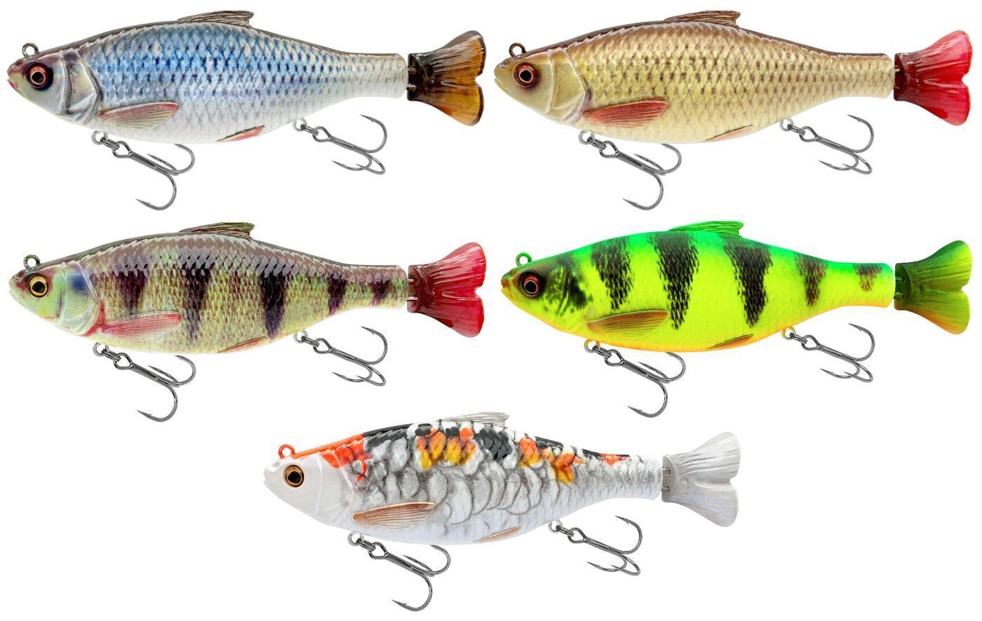 Jerks Savage Gear 3D Hard Pulsetail Roach 18cm 90g aeglaselt uppuv lant