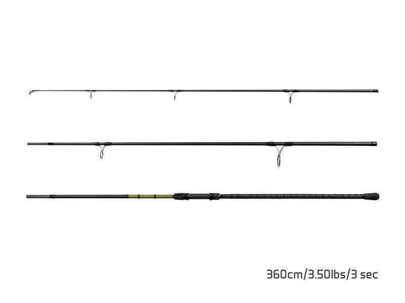 Karpu Makšķerkāts Delphin PARTISAN Carp 360cm/3.50lbs/3 part