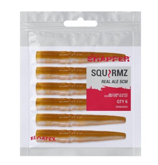 Silikoonlant Korum Snapper Floatex Squirmz 5cm