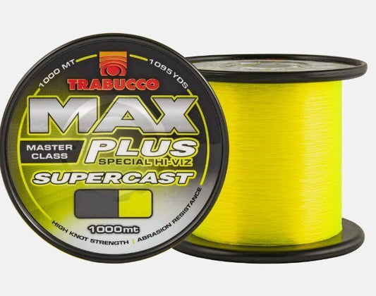 Aukla Trabucco MAX PLUS LINE * SUPERCAST 1000m