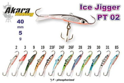 Tasakaalustaja AKARA «Ice Jigger PT» 40 - 30 - 30