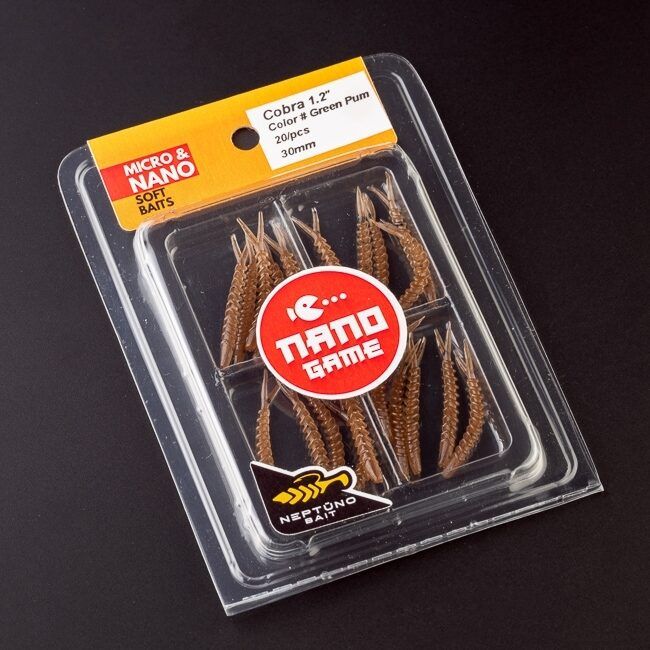 Silikoonlantid Neptuno Bait Cobra 1,2"