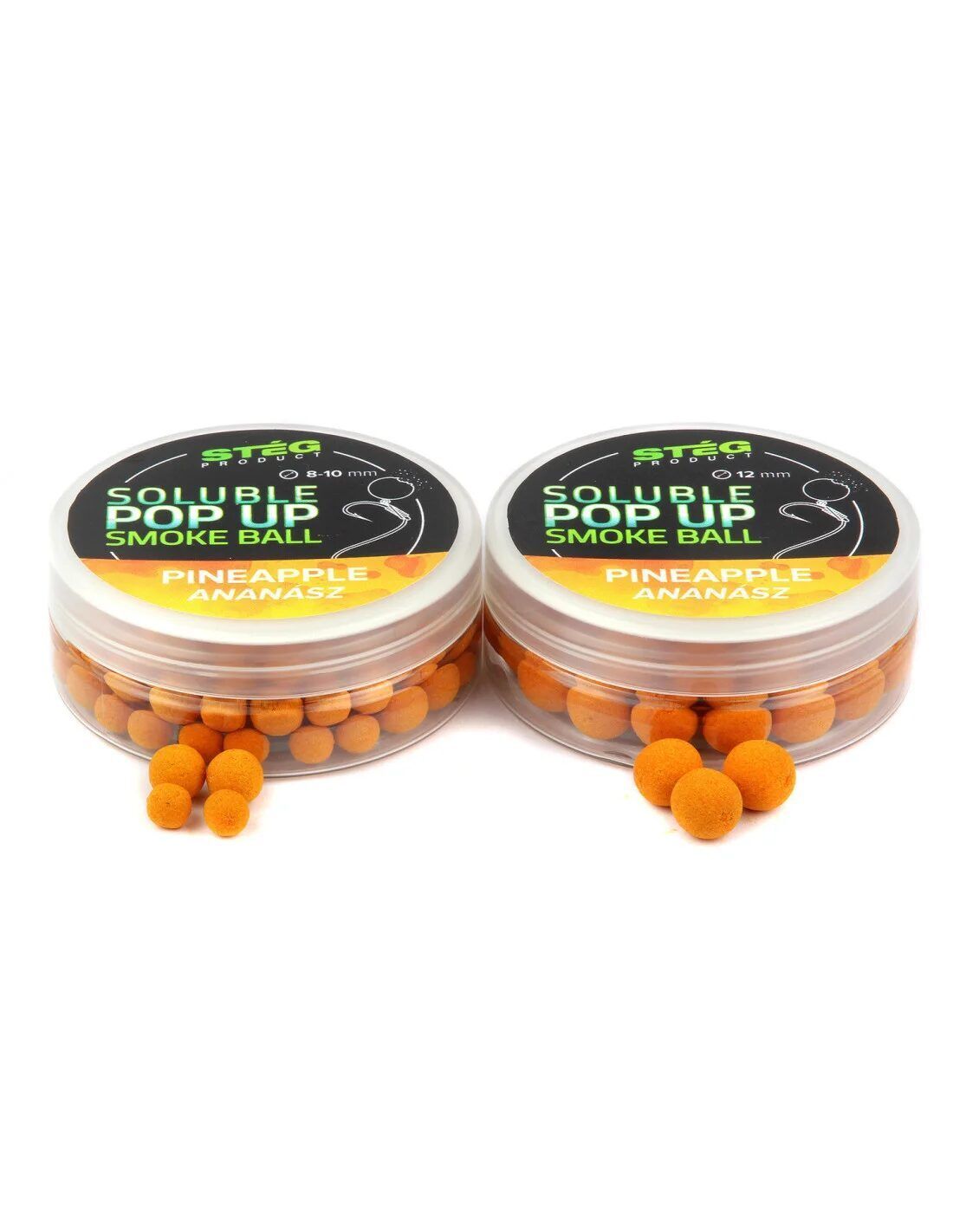 Pop Up Steg Soluble Smoke Ball Pineapple 8-10 mm