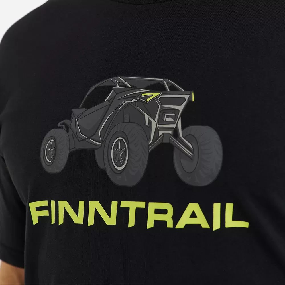 T-särk FINNTRAIL BUGGY MUST-KOLLANE 6716