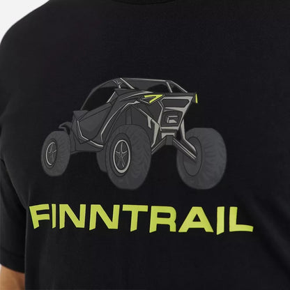 T-särk FINNTRAIL BUGGY MUST-KOLLANE 6716