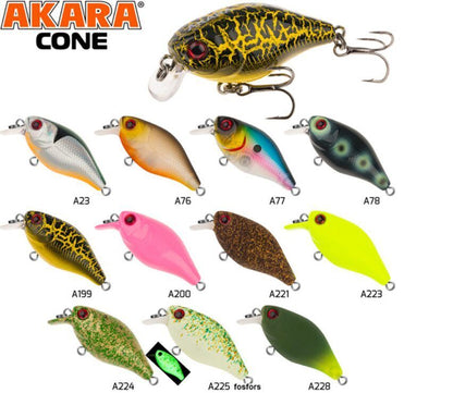 Võlur AKARA «Cone» 35 F (4,0 g, 35 mm)