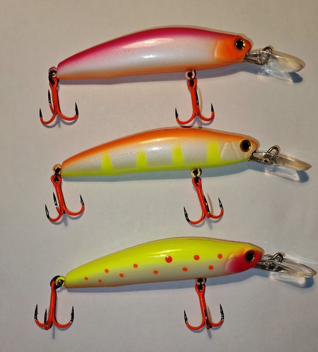 Eksklusiivne värv Bassday Sugar Minnow Stream 85SP MR