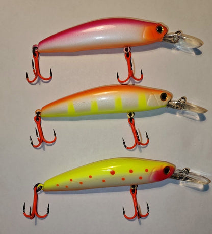 Eksklusiivne värv Bassday Sugar Minnow Stream 85SP MR