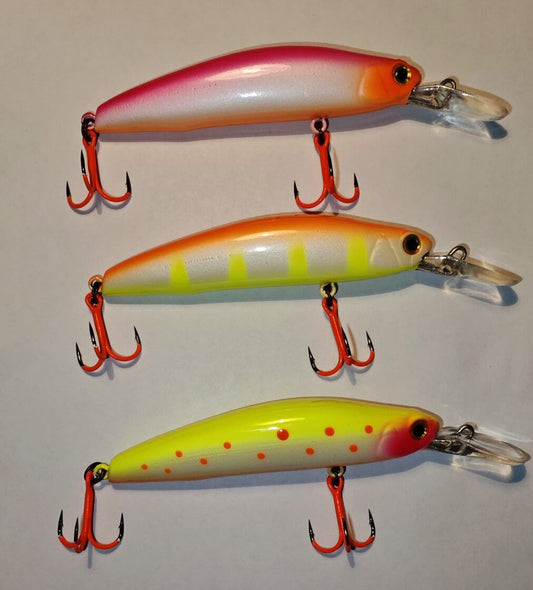 Eksklusiivne värv Bassday Sugar Minnow Stream 85SP MR