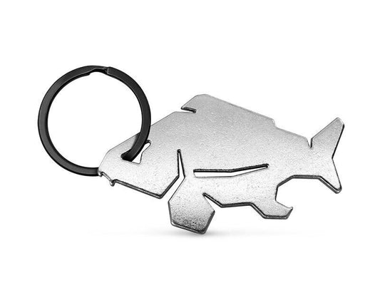 Atslēgu piekariņš Delphin CARPENER / Key chain with a bottle opener Delphin CARPENER Silver