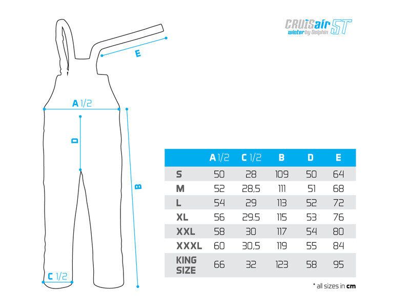 Bikses Delphin CruisAIR WINTER 5T