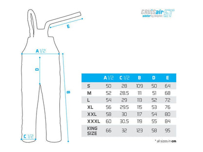 Bikses Delphin CruisAIR WINTER 5T