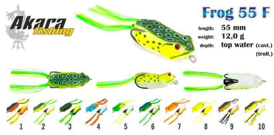 Varde Akara FROG I 55 F 12 gr., 55 mm