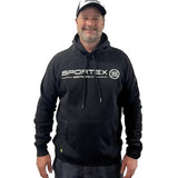 Sportex kapuutsiga dressipluus must 