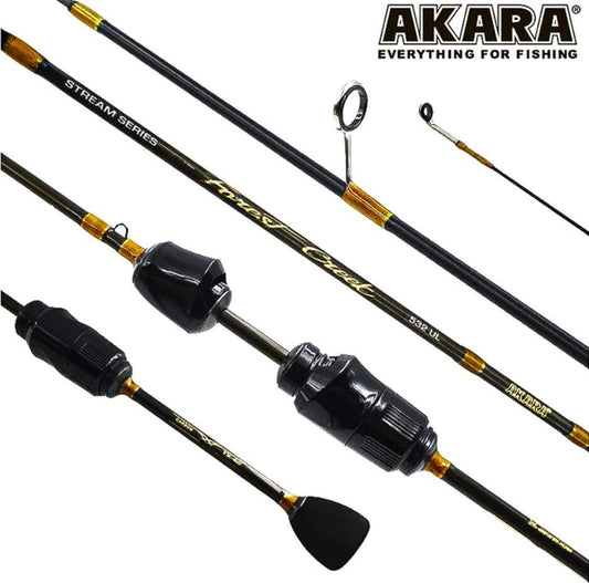 Spinings AKARA «FOREST CREEK» 532 UL 2X ( 1,6 m, tests: 0,4-4 g)