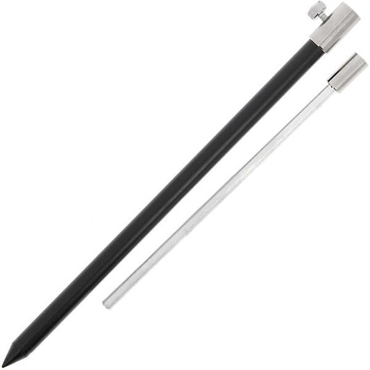 Mietiņš NGT Black Aluminium + SS Medium Bank Stick 30-50cm