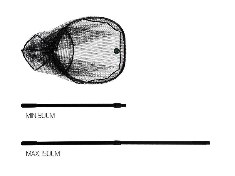 Uztveramais tīkls Delphin OMINI Quick 2 daļīgs 215cm/65x60cm