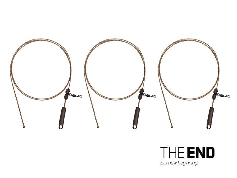 Delphin THE END Leadcore HELI / 3 tk 80cm