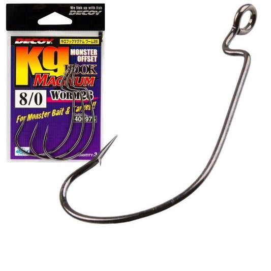 Ofseta āķi DECOY WORM 26 HOOK MAGNUM