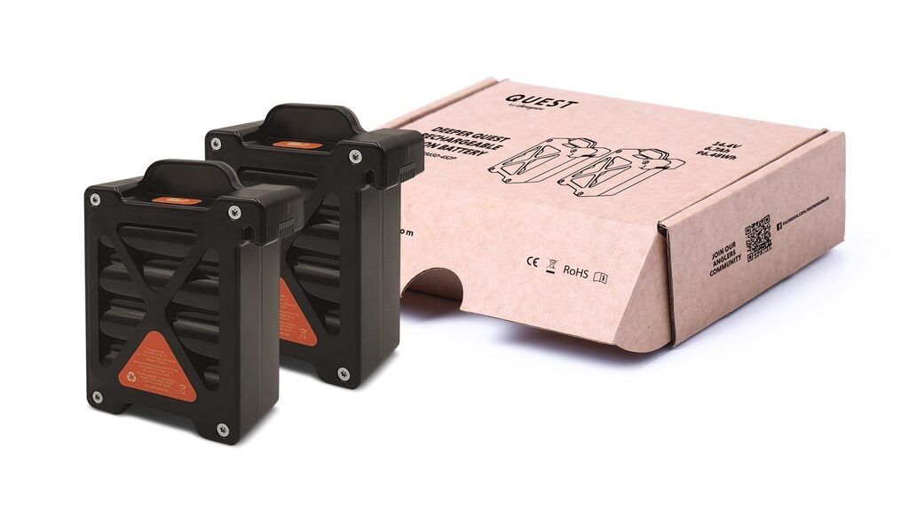 Deeper laetav liitiumioonaku komplekt