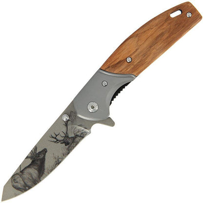 Nazis Anglo Arms Deer Design with Zebra Wood Handle