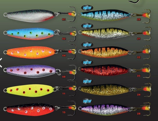 JAMES SPOON SMOLT "R" 13gr 5cm , SMOLTI "R" Šūpiņi