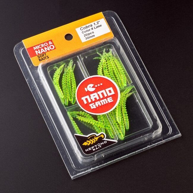 Silikoonlantid Neptuno Bait Cobra 1,2"