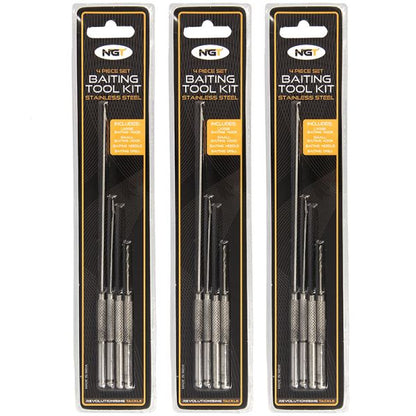 Adatu komplekts 4pc baiting tools stainless steel