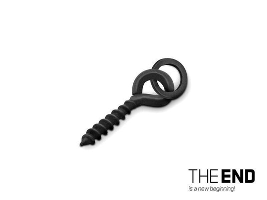 Ēsmas skrūve Delphin THE END POP Screw / Small drill for baits with a ring Delphin THE END POP Screw / 15pcs