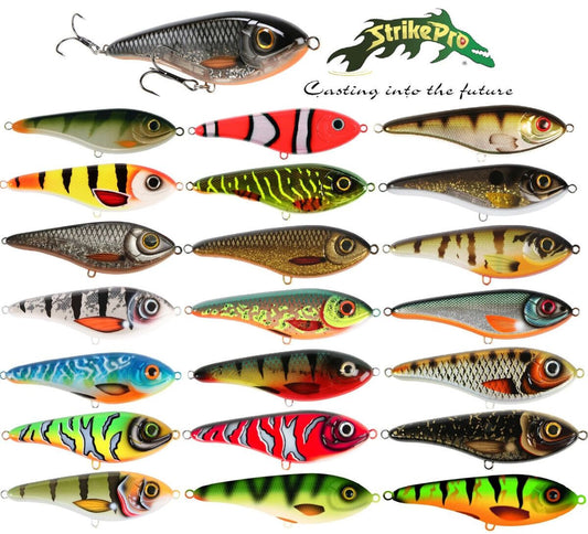 Jerks Strike Pro Buster V, sukahoidja, 8,5 cm, 18 g