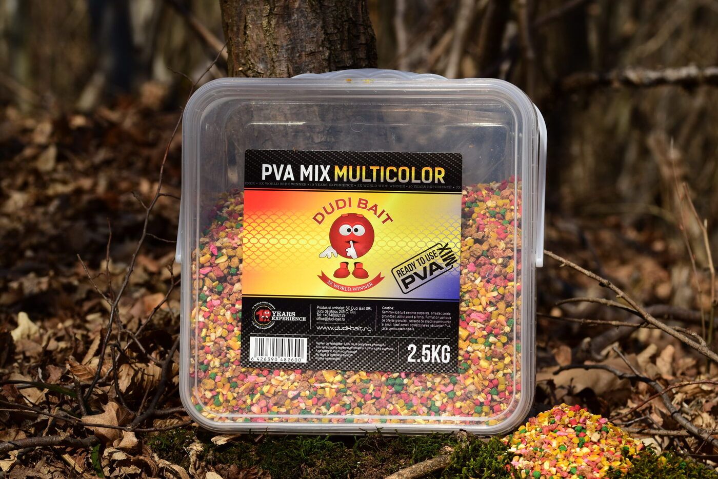 Dudi sööda PVA segu "Mitmevärviline" 2,5 kg