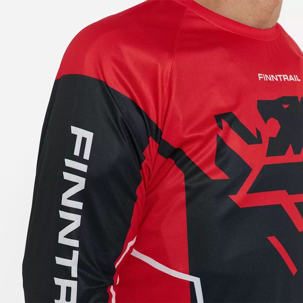 UPF 50 särk FINNTRAIL JERSEY 6600 PUNANE 