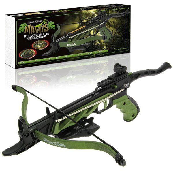 Arbalets Anglo Arms  MANTIS 80lb/36kg crossbow ar 3 bultām