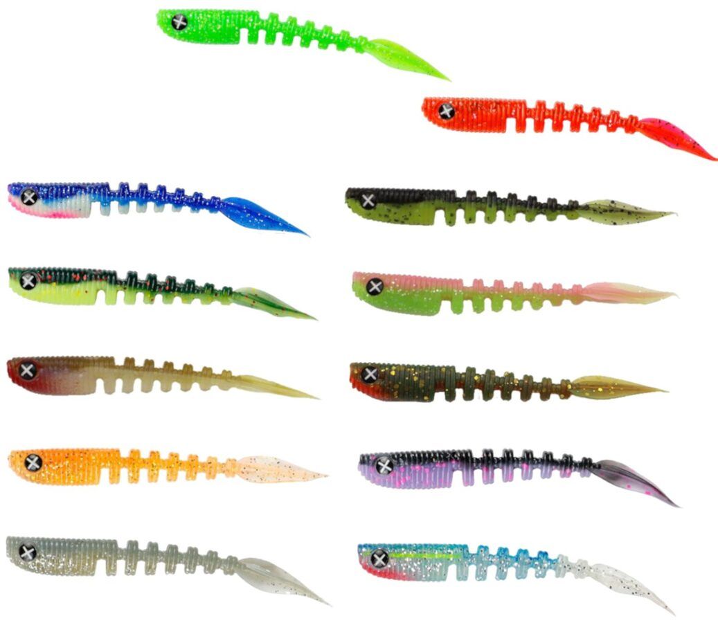 Silikoonist peibutised Monkey Lures Shaky Lui 7.5cm