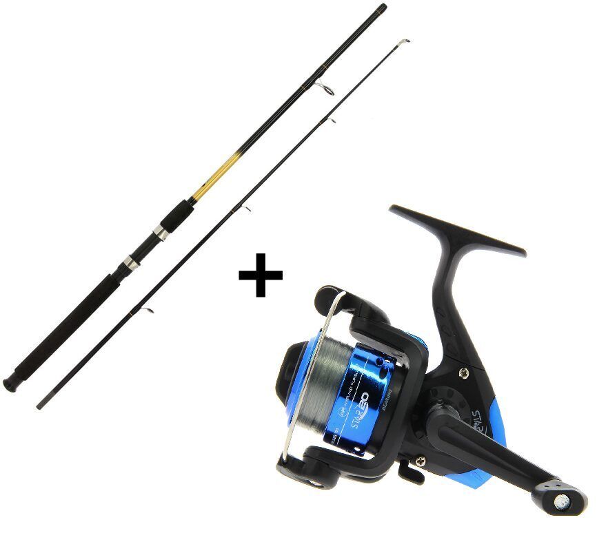 Noziedo Makšķeri Akcija! Makšķere plus spole