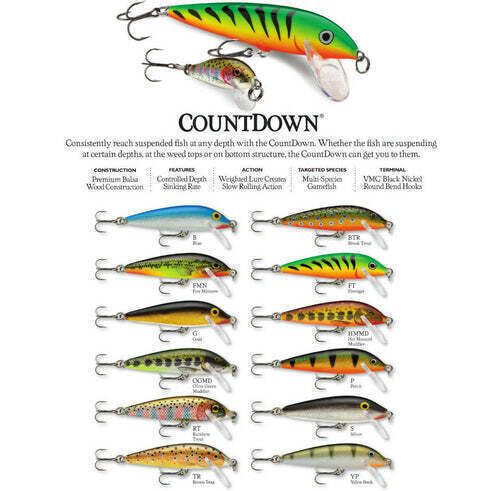 Rapala vobler Countdown Elite 5cm/5g