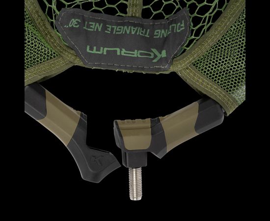 Uztveramais tīkls Korum Power Folding Triangle Latex Net 30"